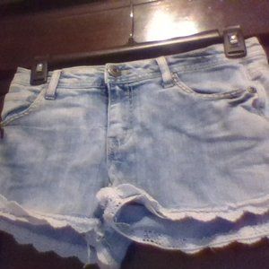 Mudd girls jean shorts.Size 14